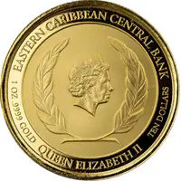 10 Dollars - Elizabeth II Humpback Whale, Colourized