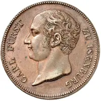 1 Thaler - Charles I Copper pattern strike