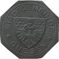 50 Pfennig - Gnesen