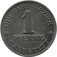 1 Pfennig - Cannstatt