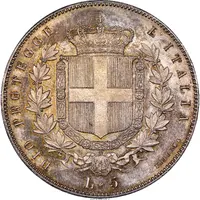 5 Lire - Victor Emmanuel II Bologna