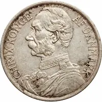 20 Cents / 1 Franc - Christian IX