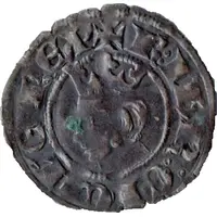 Denier Provencal Coronat - Charles I of Anjou