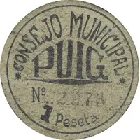1 Peseta Puig