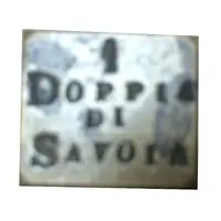 Poids monétaire de la Una Doppia di Savoia