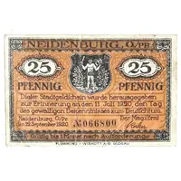 25 Pfennig