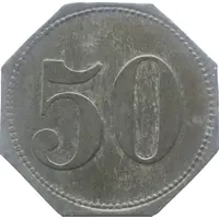 50 Pfennig - Radebeul Chem. Fabr. v. Heyden