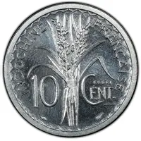 10 Cents Piedfort Pattern
