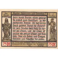 75 Pfennig Goethe Series - Issue 7