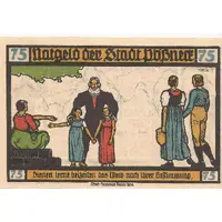 75 Pfennig Goethe Series - Issue 7