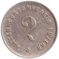 2 Rappen - Allgemeiner Consumverein Luzern