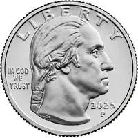 1/4 Dollar 'Washington Quarter' Stacey Milbern