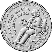 1/4 Dollar 'Washington Quarter' Stacey Milbern