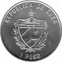 1 Peso Isla del Evangelista Default Category Coins Americas Cuba