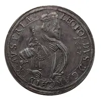1 Thaler - Leopold V 'with coat'