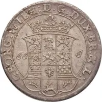⅔ Thaler - George II William