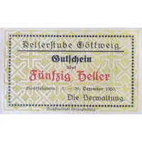 50 Heller Göttweig