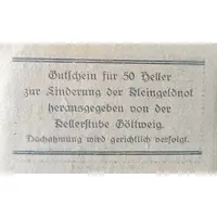 50 Heller Göttweig
