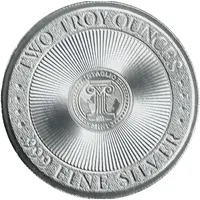 2 oz Silver Intaglio Mint - Jackalope