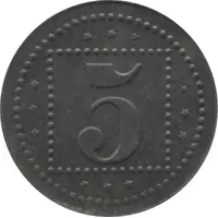 5 Pfennig - Nürnberg Gefangenenlager