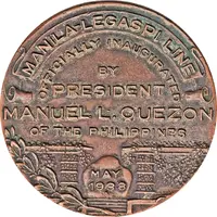 Medal - Manila Railroad Company