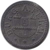 5 Pfennig - Burg auf Fehmarn