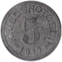 5 Pfennig - Burg auf Fehmarn