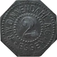 2 Pfennig - Essen R.W. Dinnendahl