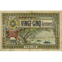 25 Centimes - Chambre de Commerce de Toulon et le Var 83
