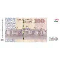 100 Somoni Presidential Palace, wide security thread