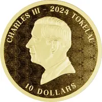 10 Dollars - Charles III Equilibrium