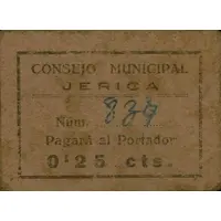 25 Céntimos Jérica