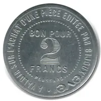 2 Francs Bijoux Eve - Paris [75]