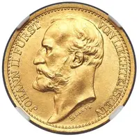 20 Kronen - Johann II Pattern