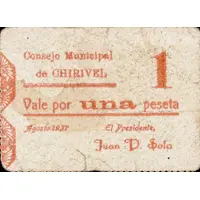 1 Peseta Chirivel
