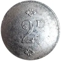 2 Francs - Verrerie Tourouvre