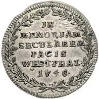 3 Kreuzers Centenary - Peace of Westphalia