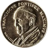 Token - Franciscus Piazza San Pietro