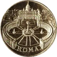 Token - Franciscus Piazza San Pietro