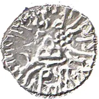 1 Drachm - Rudrasena III Western Satraps