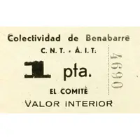 1 Peseta Benabarre