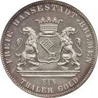 1 Thaler 2nd German Shooting Festival