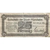 25 Pfennig