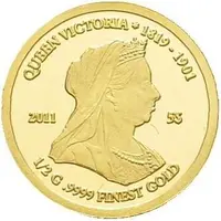 5 Dollars Queen Victoria