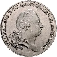 1 Thaler - William IX Konventionstaler