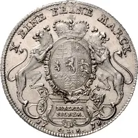 1 Thaler - William IX Konventionstaler