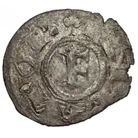 Denaro piccolo - Frederick II with F