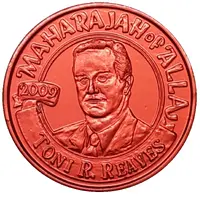 Mardi Gras Token - Alla Maharajah of Alla - Toni R. Reaves, New Orleans, Louisiana Default Category Tokens & Bullions Americas United States United States