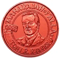 Mardi Gras Token - Alla Maharajah of Alla - Toni R. Reaves, New Orleans, Louisiana Default Category Tokens & Bullions Americas United States United States