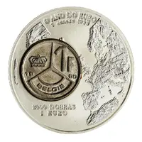 2000 Dobras Belgium - 1 Franc